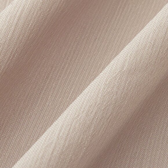 Semi-Sheer Chiffon Ruffle Dress With Outer Cape | Size Large | Pink - Picture 13 of 16